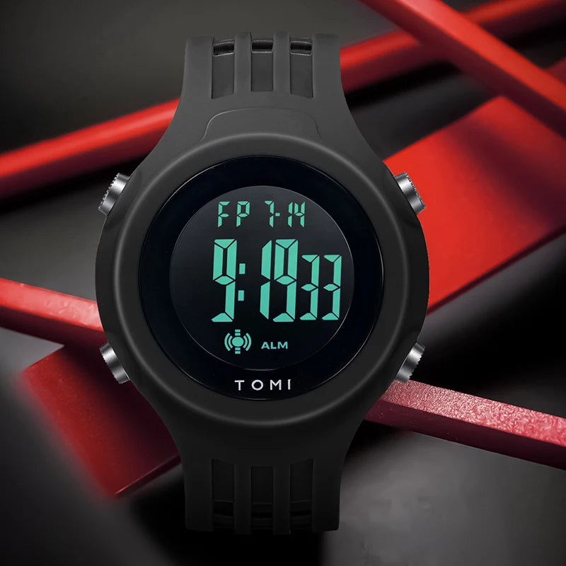 Military Digital Watch For Men Waterproof Multi Function